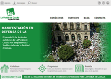 Tablet Screenshot of iu-lapuebladecazalla.es
